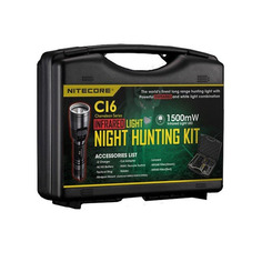 Ручной фонарь NITECORE CI6 Hunting Kit, черный [11458ci6]
