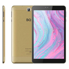 Планшет BQ 8077L Exion Plus, 3ГБ, 32GB, 3G, 4G, Android 10.0 золотистый [86187189]