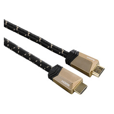 Кабель аудио-видео HAMA Ultra High Speed 8K, HDMI (m) - HDMI (m) , ver 2.1, 2м, GOLD черный [00122200]