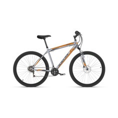 Велосипед Black One Onix 26 D (2021) горный рам.:20" кол.:26" серый/оранжевый 15.31кг (HD00000416)