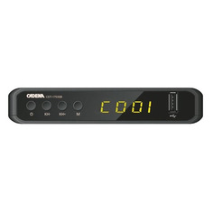 Ресивер DVB-T2 Cadena CDT-1753SB (TC), черный