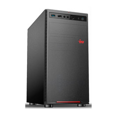 Компьютер iRU Home 613, Intel Core i3 10100F, DDR4 8ГБ, 1ТБ, 240ГБ(SSD), NVIDIA GeForce GTX 1050Ti - 4096 Мб, Windows 10 Home, черный [1497211]