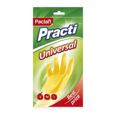 Перчатки хлопок PACLAN Practi universal, многоразовые, размер: S, латекс, 1 пара [407116/407603] 100 шт./кор.
