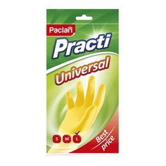 Перчатки хлопок PACLAN Practi universal, многоразовые, размер: L, латекс, 1 пара [407118] 10 шт./кор.