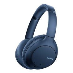 Гарнитура Sony WH-CH710N, 3.5 мм/Bluetooth, накладные, синий [whch710nl.e]