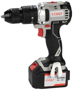 Аккумуляторная дрель-шуруповерт СТАВР ДА-20УБ