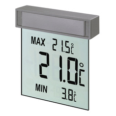 Термометр TFA 30.1025 цифровой, оконный (серебряный)