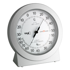 Термометр TFA 45.2020, пластик, высокоточный (серебряный)