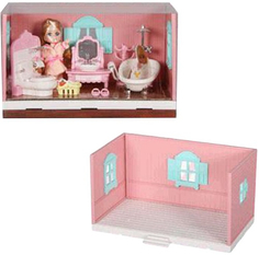 Кукла с аксессуарами Наша Игрушка "Ванная", 9 предметов (VC030B)