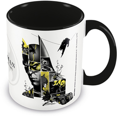 Кружка Pyramid DC Batman (80th Anniversary) Black Coloured Inner Mug (MGC25694)