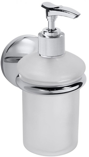 Дозатор для жидкого мыла BEMETA Alfa, настенный, 250 мл, хромированный (102408022)