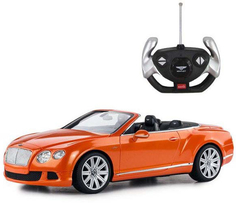 Радиоуправляемая машина Rastar Bentley Continetal GT, 1:12, оранжевая (49900O)