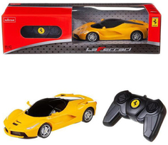 Радиоуправляемая машина Rastar Ferrari LaFerrari, 1:24. желтая (48900Y)