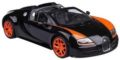 Радиоуправляемая машина Rastar Bugatti Grand Sport Vitesse, 1:14, черная (70400B)