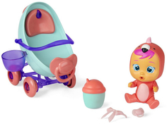 Плачущий младенец IMC-TOYS Фэнси с коляской и аксессуарами (97957)