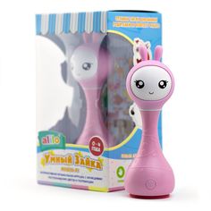 Интерактивная игрушка Alilo Умный зайка R1 c распознаванием цветов 16 см