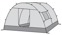 Жилой модуль для палатки Team Fox Light