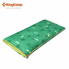 3130 JUNIOR 200 +4C спальный мешок (+4С, зелёный King Camp