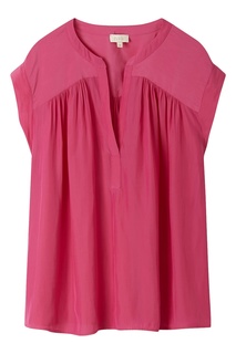 Розовая блузка без рукавов Gerard Darel