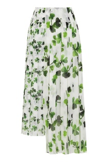 Плиссированная юбка из шифона Loewe