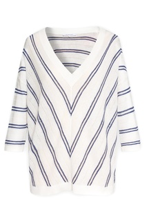 Объемный пуловер в полоску Gerard Darel