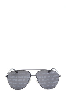 Черные солнцезащитные очки-авиаторы Balenciaga