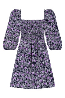 Платье с квадратным вырезом Maje