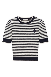 Трикотажный топ в полоску Maje