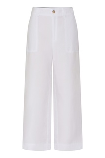 Белые укороченные брюки Gerard Darel