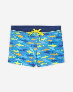 Плавки-шортики с рыбками для мальчика Gloria Jeans