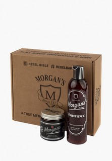 Набор для ухода за волосами Morgans Morgan's шампунь 250 мл + глина с кератином для укладки 120 мл