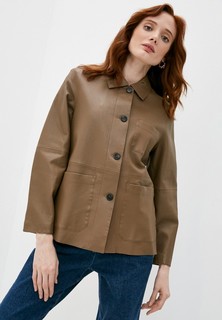 Куртка кожаная Weekend Max Mara SALMONE