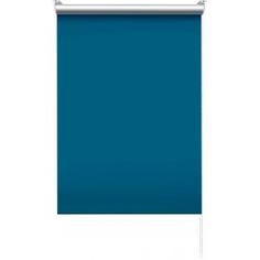 Штора рулонная блэкаут 50x175 см синяя Эскар