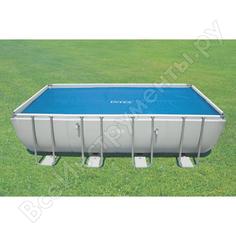 Покрывало для бассейна с обогревающим эффектом 732х366см intex solar cover 29027
