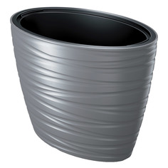 Кашпо Prosperplast Maze 60см серый камень