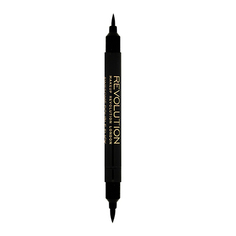 Makeup Revolution, Подводка для глаз Awesome Double Flick Thick and Thin Black