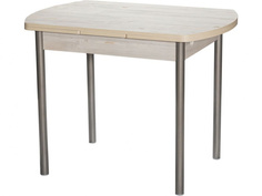 Стол раздвижной (древпром) бежевый 100x75x67 см. Линоторг