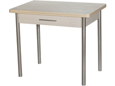 Стол раздвижной (древпром) бежевый 90x75x60 см. Линоторг