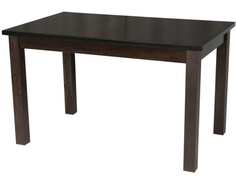 Стол «комфорт» (экомебель +) коричневый 130x75x80 см. Линоторг
