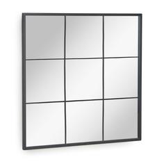 Зеркало настенное ulrica (la forma) черный 80x80x2 см.
