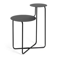 Приставной столик vidalita (la forma) черный 56x60x35 см.