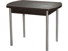 Стол раздвижной (древпром) коричневый 100x75x67 см. Линоторг