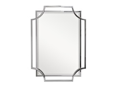 Зеркало прямоугольное (garda decor) серебристый 78x108 см.