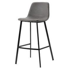 Стул барный berg (bergenson bjorn) серый 47x99x50 см.