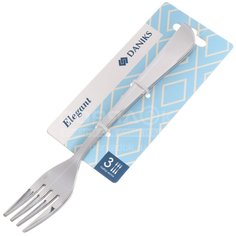 Вилка столовая Daniks Elegant, 3 шт