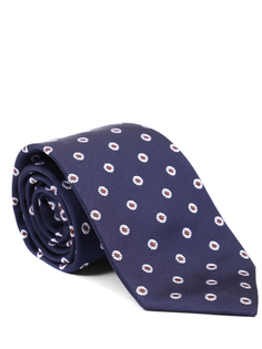 Шелковый галстук с узором Franco Bassi