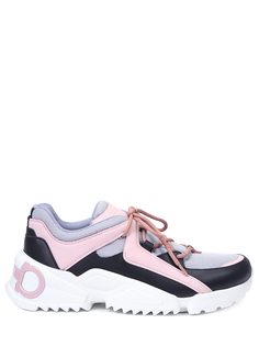 Кроссовки комбинированные Salvatore Ferragamo