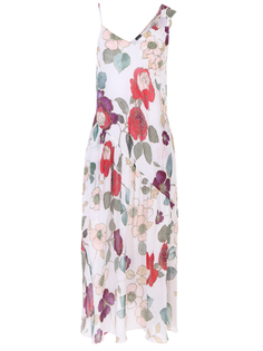 Сарафан хлопковый с принтом Gianantonio A.Paladini