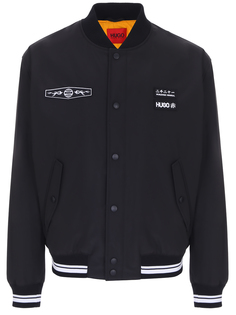 Бомбер с принтом Hugo