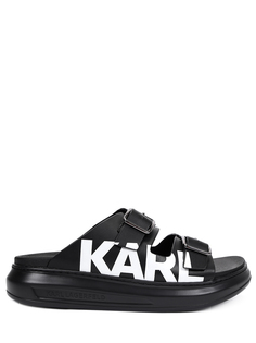 Сандалии кожаные Kapri Karl Lagerfeld